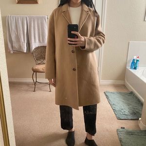 & Other Stories Relaxed Wool Coat